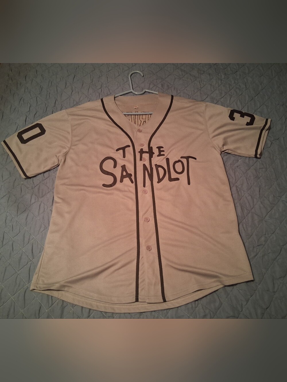Benny "The Jet" Rodriguez #30 "The Sandlot" MLB Jersey. Sz XL - Picture 4 of 4